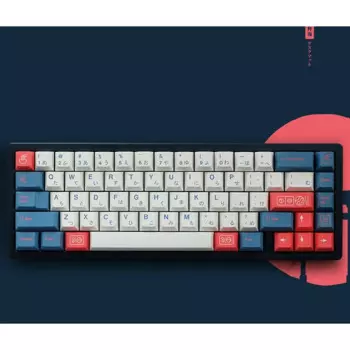 Клавиатура с механической клавиатурой GMK, клавиши Cherry Profile PBT 129, поддержка 61/64/68/75/84/87/96/98/104/108