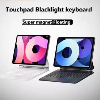 Клавиатура с подсветкой для IPad Pro 11 2024 5th 10th 10,9 9th 8th 7th Pro 12.9Air 13 5 4