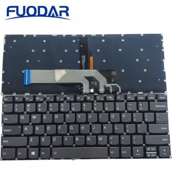 Клавиатура с подсветкой для Lenovo IdeaPad Yoga C340-14 14API 14IWL C740-14IML 730-15 15IWL 730-13IKB 530-14 530-15 530S-14