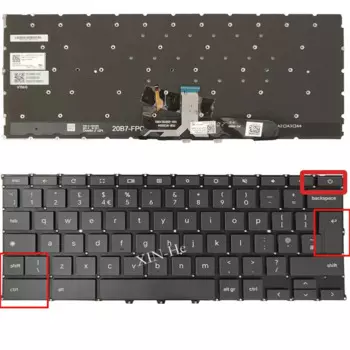 Клавиатура с подсветкой для ноутбука ASUS Chromebook CX9400 CX9400CEA UK Layoout