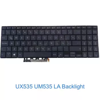 Клавиатура с подсветкой для ноутбука Asus UX535, UM535, UX535L, UX535Q, 9z. Nhabq.a1e 0KNB0-562CLA00