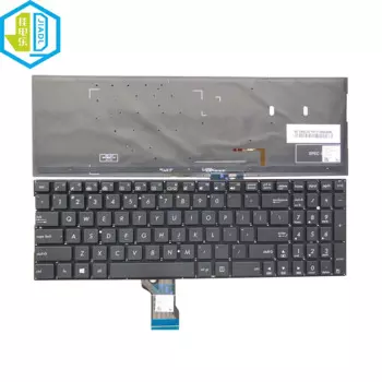 Клавиатура с подсветкой для ноутбука ASUS UX560 UX560UAK N592 Q504 Q502 Q503 N543U Q551 Q552 Q524 0KNB0-662WUI00