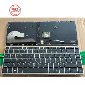 Клавиатура с подсветкой для ноутбука HP EliteBook 840, G5, 846, G5, 745, G5, L14378-001, L11307-001