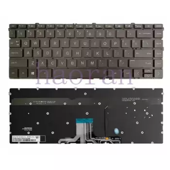 Клавиатура с подсветкой для ноутбука HP x360 14-dw 14-dv/dy 13-bb TPN-Q244/i137