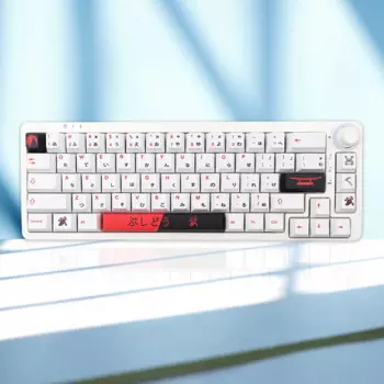 Клавиатура с подсветкой, совместимая механическая клавиатура GK61 LK67 TM680 RK61 TKL87 104 7u Spacebar