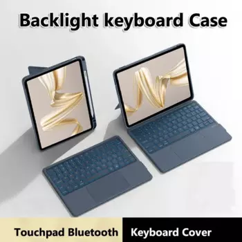 Клавиатура с подсветкой Trachpad для Huawei MatePad Pro 12,2 дюймов Air 12 2024 SE 11 11,5 дюймов S Pro11 2023 2021 Air 11,5 PaperMatte Case