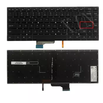 Клавиатура с подсветкой US для Xiaomi Mi notebook Pro 15,6 дюйма 9z. Nejbv.101 NSK-Y31BV