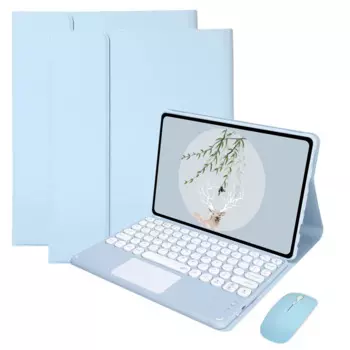 Клавиатура с сенсорной панелью для Redmi Pad Pro Case 12,1 дюйма 2024 Магнитная подставка для Xiaomi POCO Pad 12 1 клавиатура с русской и испанской раскладкой