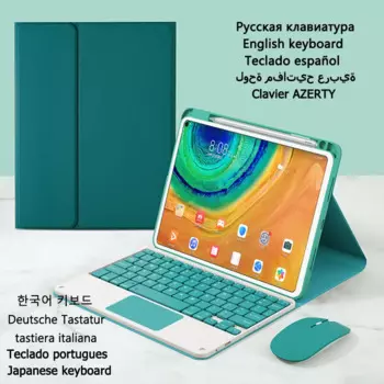Клавиатура с сенсорной панелью для Xiaomi Pad 5, чехол с клавиатурой для Mi Pad 5 Pro 2021, Mi Pad 5, чехол с клавиатурой для планшета