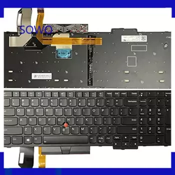 Клавиатура США с подсветкой для Lenovo ThinkPad 1st Gen T15 (T15 Gen 2) P15S (Gen 1/2) 5N20V77927 5N20V78108 5N20V7890 5N20V77999