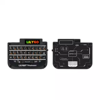 Клавиатура T-Keyboard TFT LCD Screen ESP32-C3 Mini Keyboard 2,4G WIFI Bluetooth-совместимая беспроводная клавиатура DIY для телефона Pad