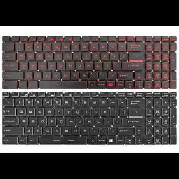 Клавиатура US для ноутбука MSI GL62VR GP62M GL72M GT76 GE63VR GT72VR MS-16J2 16J3 16J4 16H5 16H4 16J6 1799 1796 16J9 1792 1791