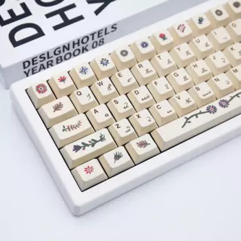 Клавиатура Voynich с колпачком для клавиатуры 135key PBT, персонализированная игровая клавиатура с колпачком вишневого профиля для механической клавиатуры