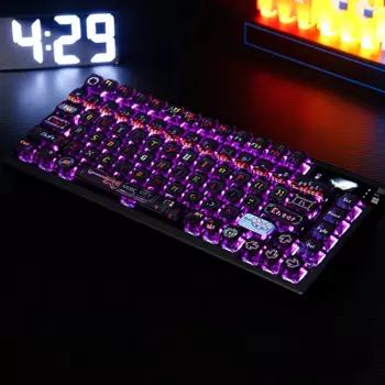Клавиши для клавиш Cyberpunk ASA пудинг PBT для перекрестной механической клавиатуры Swtich, пятисторонняя термокраска, сублимационная пользовательская клавиатура с подсветкой