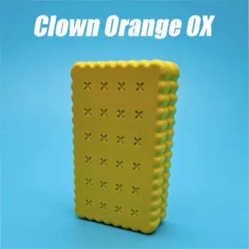 Клоун оранжевый OX неограниченный Push слайдер игрушки для снятия стресса металлический Спиннер EDC