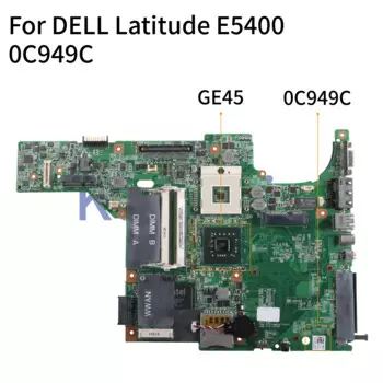 KoCoQin материнская плата для ноутбука DELL Latitude E5400 материнская плата CN-0C949C 0C949C GE45