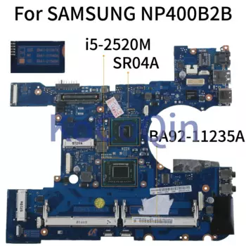 KoCoQin материнская плата для ноутбука SAMSUNG NP400B2B I5-2520M материнская плата BA41-01548A BA92-11235A SR04A
