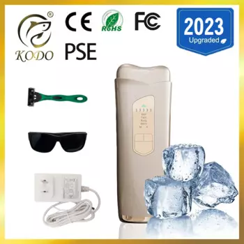 KODO 2023 Новый ледяной лазерный эпилятор для удаления волос Прямая поставка Горячая Распродажа лазерный эпилятор Перманентный безболезненный Фотоэпилятор IPL 999999 вспышки