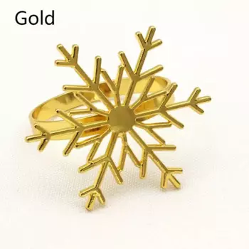 Кольца для салфеток SNOWFLAKE MOONBIFFY