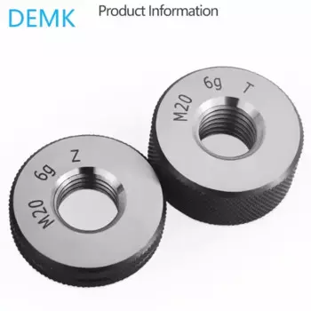 Кольцевой калибр резьбы DEMK M2-M30 6г 2шт