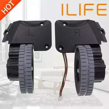 Колеса и двигатели для робота-пылесоса ilife A4 A4s A40 A8 T4 X430 X432 X431