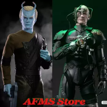 Коллекционная Фигурка Shran Locutus, кукла в масштабе 1/6, полный комплект, Мужская экшн-фигурка солдата 12 дюймов, модель, игрушки, лучший подарок