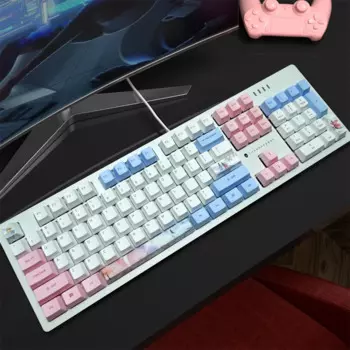 Колпачки для клавиш Double-shot PBT 60% 100%, механическая клавиатура, колпачки для клавиш Cherry MX для переключателей «сделай сам», игровая клавиатура с Bluetooth