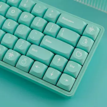 Колпачки для клавиш из материала PBT MA, колпачки для механической клавиатуры 61/64/68/75/86/98/104