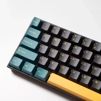 Колпачки для клавиш Mars Green PBT, колпачки для механической игровой клавиатуры Hi75 Wooting 75 MX Switch под заказ