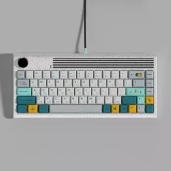 Колпачки клавиш PBT для механической клавиатуры, Evolution Colorway,Cherry Profile, включая комплект ISO