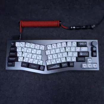 Колпачки клавиш PBT для механической клавиатуры, Glory of Empire Colorway,Cherry Profile,Dye Sub, полный набор 188 шт.