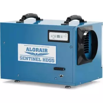 Коммерческий осушитель ALORAIR 113 пинт, с дренажным шлангом для ползающих помещений, подвала, промышленный блок повреждения воды, компактный