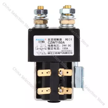 Коммутационный контактор постоянного тока CZWT100A 150A 200A DC182 12В 24В 48В