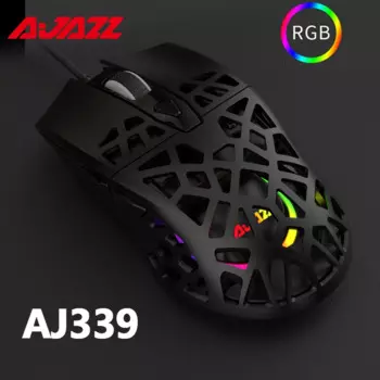 Компьютерная мышь Ajazz AJ339, USB, 12400DPI, 6 кнопок