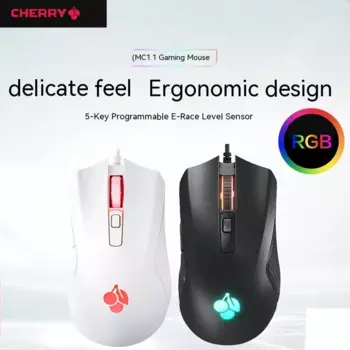 Компьютерная мышь Cherry Mc 1,1, проводная мышь для киберспорта, 6200dpi