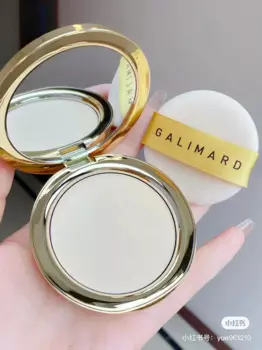 Компактная пудра Galimard Gold Coin, бархатная матовая невидимая фотобумага с контролем жирности, долговечная редкая фотография