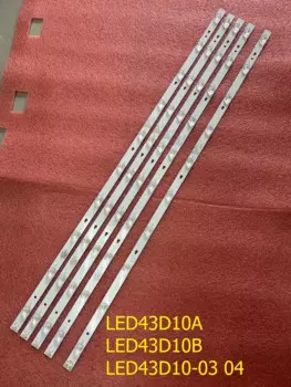 Комплект 5 шт., фотовспышка для фотовспышки JVC LT-43M650 LT-43M450 LE43U6500U FD4351A-LU LED43D10A LED43D10B-ZC14FG-01 LED43D10-03(A) 04