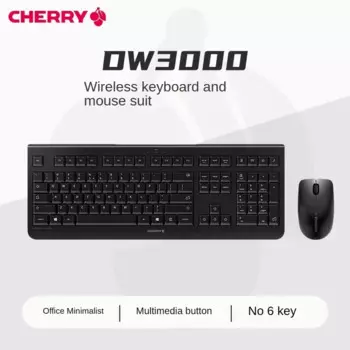 Комплект беспроводной клавиатуры и мыши CHERRY Cherry DW2300 для девочек
