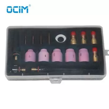 Комплект деталей для аргоновой сварки Tig Ocim 17 шт.
