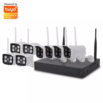 Комплект камер видеонаблюдения, 3 Мп, Wi-Fi, ночное видение