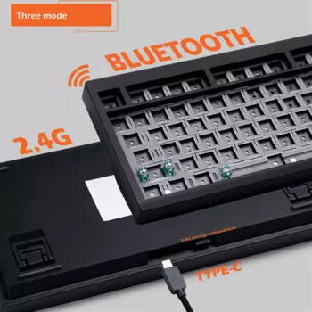 Комплект механической клавиатуры GMK81 с поддержкой Bluetooth 2,4G и RGB-подсветкой