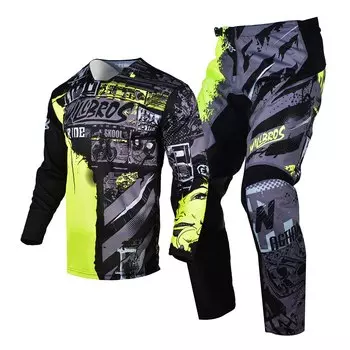 Комплект мужских трикотажных и брюк Willbros Racing MX для мотокросса, мотоцикла, внедорожника, горного велосипеда, эндуро, MTB DH SX Gear Combo