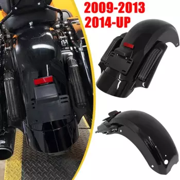 Комплект расширения системы крыльев мотоцикла с стоп-сигналом поворота для Harley Touring Electra Glide Road Glide 09-13 14-up
