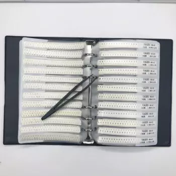 Комплект резисторов 6400 шт. 1% 0402 0603 0805 1206 smd, ассортимент резисторов 1206, пробная книга 128 значение * упаковка резисторов 50 шт.