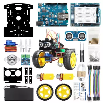 Комплект роботов tшипbuny для Arduino, Программируемые Электронные сборные комплекты, автоматизированный робот-конструкция, Роботизированный полный комплект Arduino