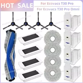 Комплект запчастей для пылесосов OSSIEAO к Ecovacs T30 Pro Omni / T30 OMNI, YEEDI M12 ULTRA PLUS / M12 Pro+
