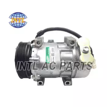 Компрессор кондиционера 7V1 6 для CITROEN C5 C8 DISPATCH XSARA PEUGEOT 206 607 406 806 807 EXPERT 6453JF 9645306580
