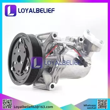 Компрессор кондиционера CR12SC для Renault Fluence L30 MEGANE Dacia Sandero 1.5 DCI 8200816362 8201025121 700510746