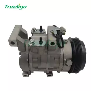 Компрессор кондиционера Treeligo 10S11C 12 В для Toyota Vios 1.5 2004 88310-BZ020 88310-BZ030 88320-0D020 Автоматический компрессор кондиционера
