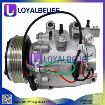 Компрессор кондиционера TRSE09 6PK для HONDA CIVIC 38810R1AA01 TRSE093770A